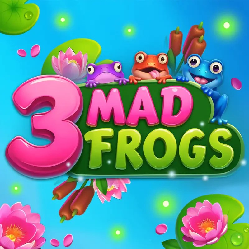 Слот 3 Mad Frogs — три весёлые лягушки